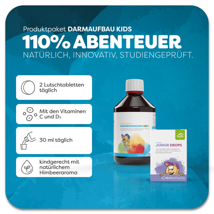 Darmaufbau-Paket KIDS