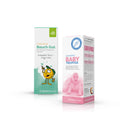 Produktbild BABY-Bäuchlein-Paket: Links Casa Sana Bauch Gut 30ml, rechts Lactobact BABY TROPFEN 15ml