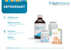 Informationsblatt Detoxpaket mit Casa Sana Darmreinigung, Casa Sana Säure-Regulation, Casa Sana Zellschutz und Lactobact Premium
