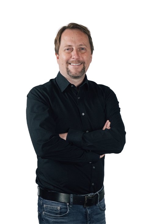 Portraitaufnahme von Dominik Hoffmann