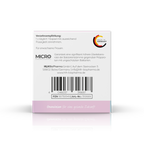 Kartonage Lactobact INTIMA 30 Kapseln rechte Seite mit Barcode