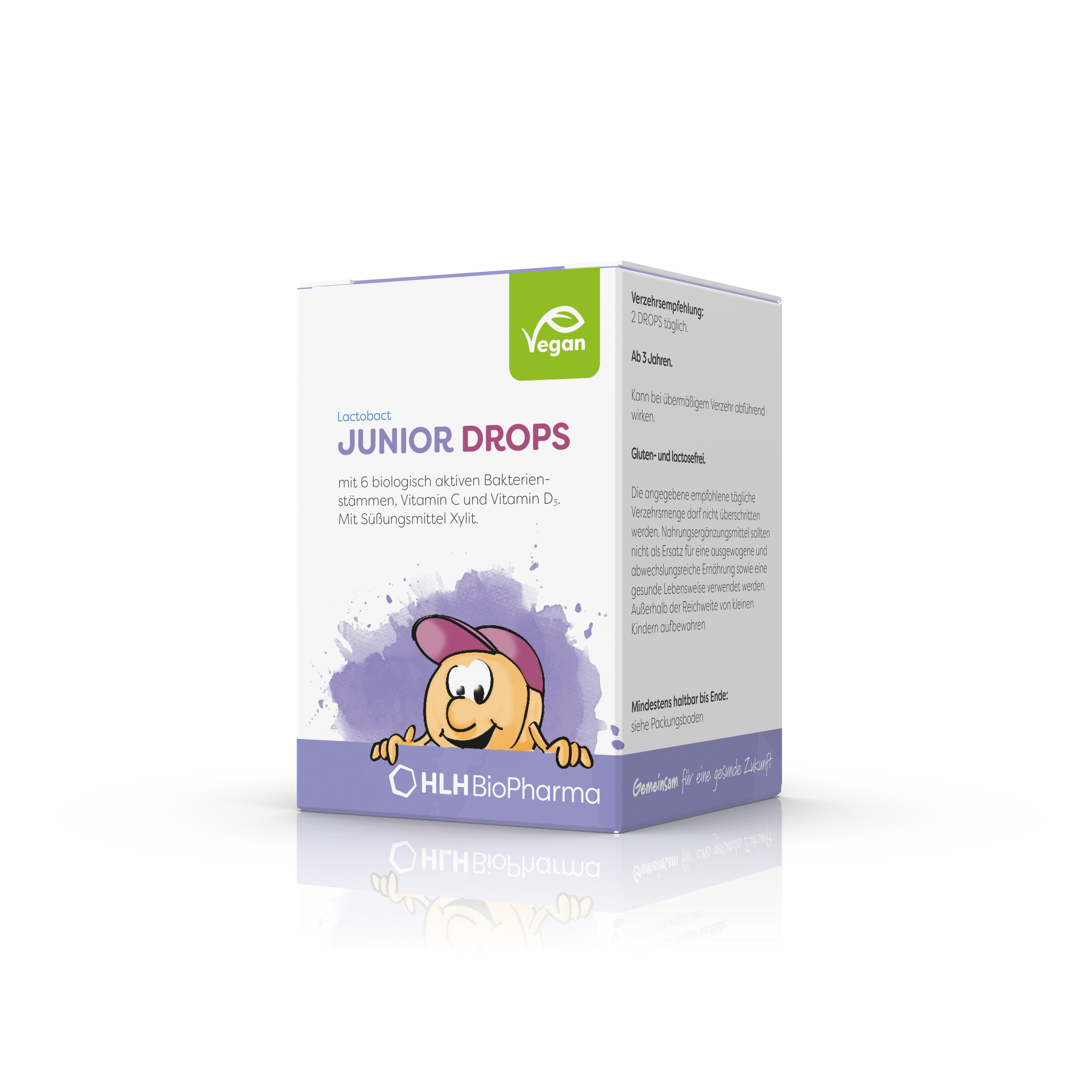 aufbewahren englisch Lactobact JUNIOR DROPS