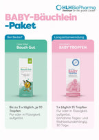 BABY-Bäuchlein-Paket mit Casa Sana Bauch Gut bei Bedarf mit Einnahmeempfehlung bis zu dreimal täglich zehn Tropfen und Lactobact BABY TROPFEN zur Langzeitanwendung einmal täglich zehn Tropfen