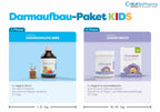 Therapieplan Darmaufbau Kids Paket mit Casa Sana Darmreinigung und Lactobact Junior Drops mit Einnahmeempfehlung 