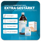 Herbst-Paket MAXI mit Einnahmeempfehlung für extra Immunstärke mit Casa Sana DARMREINIGUN, Lactobact PREMIUM und Casa Sana SÄURE-REGULATION