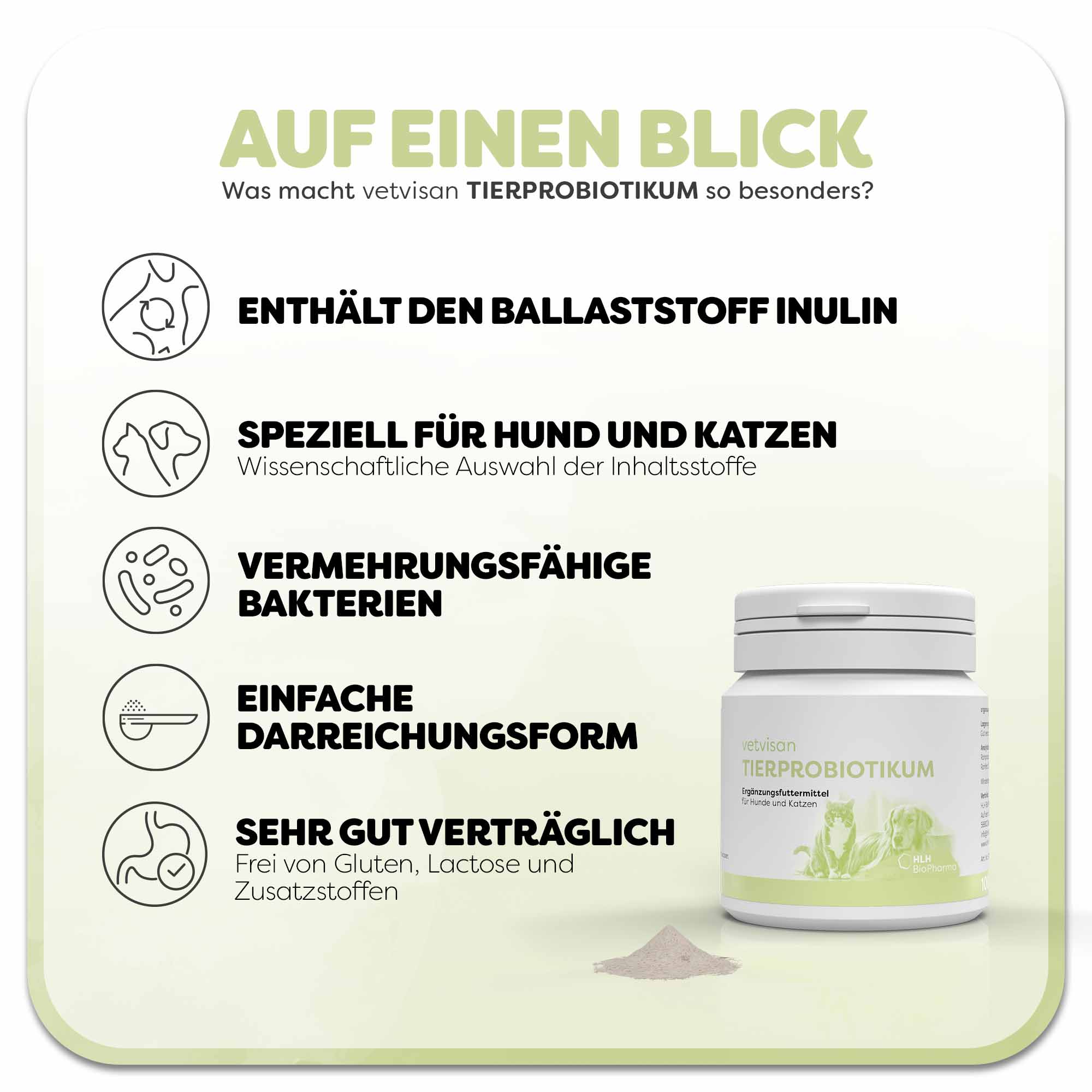 vetvisan TIERPROBIOTIKUM 100 g
